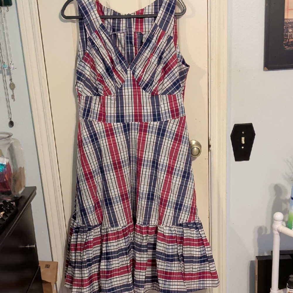 Miss Candyfloss Plaid Dress